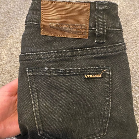 Volcom Boys Sz 25 Vorta Slim Straight Denim - Picture 3 of 6